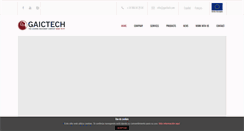 Desktop Screenshot of gaictech.com